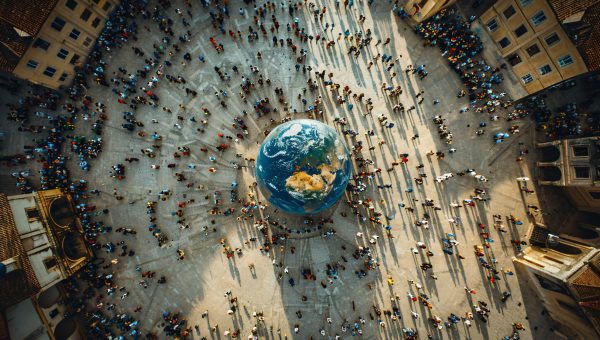 people-celebrating-world-population-day